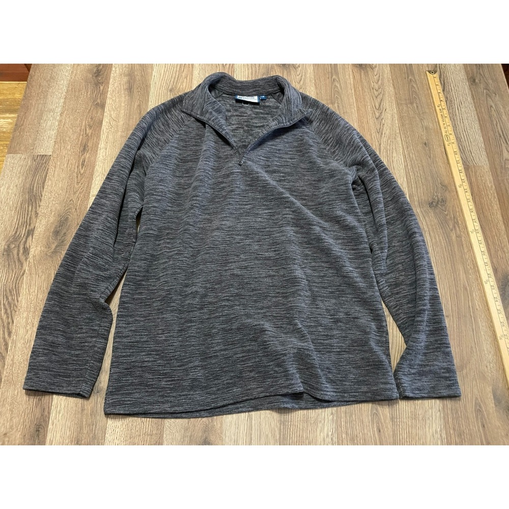 Mountain Warehouse Sweater, Men's Size Large, Gray, Pullover, 1/4 Zip Up